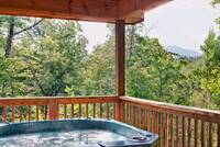 Above the Clouds - 2 bedroom Gatlinburg Cabin - Heartland Cabin Rentals - Enjoy the view and Hot Tub